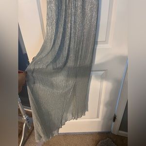 Silver cocktail/homecoming/prom /night dress